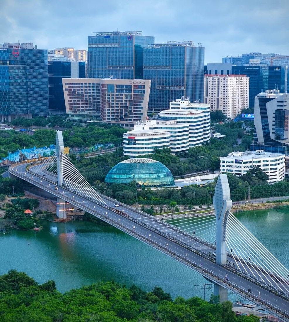 Hyderabad Hitech City skyline